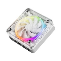Nueva Mini PC con Iluminación RGB, AMD R7 5800H, DDR4 3200MHz, WIFI6, BT5.2, LAN 2.5G, M.2 NVME, Computadora Portátil para Juegos, AMD Radeon, Ventilador Grande