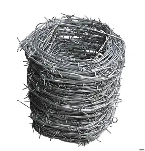 Giá thấp tù lưới hàng rào nhúng nóng cuộn mạ kẽm concertina đôi sợi Dao Cạo Lưỡi dây thép gai