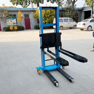 Montacargas manual portátil de estructura compacta para manejo de almacenamiento en almacenes, talleres y comercios. - Product Image 2
