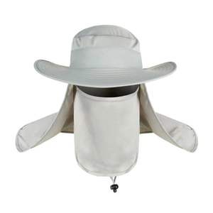 Sombrero de Pescador de Ala Ancha para Hombre con Solapa para el Cuello, Protección UV, para Pesca al Aire Libre, Transpirable, de Poliéster, Talla Adulto - Product Image 5