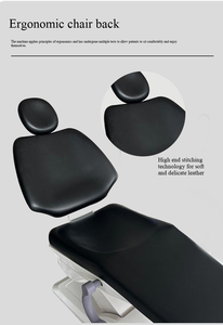 Fauteuil dentaire électrique de luxe homologué CE, équipement ergonomique haut de gamme pour <span class=keywords><strong>dentiste</strong></span> avec système de contrôle intégré pour clinique - Product Image 2