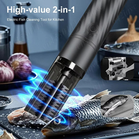 Râpe Électrique Portable Sans Fil en Acier Inoxydable, Grattoir à Noix de Coco Automatique, Rouleau Manuel pour Écailler le Poisson en Cuisine