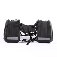 Sac d'équitation universel pour moto Sac de selle étanche pour moto Housse de siège arrière pour casque