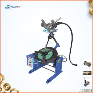 Voltage 220v Foot Pedal 90 Degree Tilting Rotating Welding Turntable Adjustable Torch Holder Loading 200kg Welding Positioners - Product Image 6