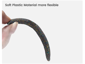 Earthworm Bait <span class=keywords><strong>Plus</strong></span> Sal granular Sumergido Fideos monocromáticos Cebo suave Esencia Empaquetado Señuelo Cebo - Product Image 6