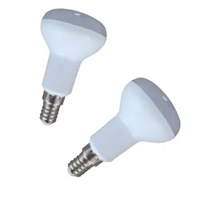 led foreign trade R50/R63/R80 reflective bulb light plastic coated aluminum E14 lamp cap mushroom lamp