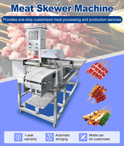 Máquina automática para hacer brochetas de carne de codorniz, ternera, cerdo, tofu, shish kebab, para barbacoa, precio de venta - Product Image 6