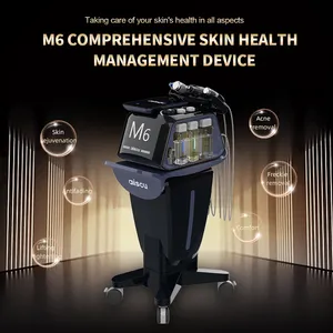 Máquina profissional de hidromassagem e dermoabrasão para cuidados faciais, vaporizador facial profissional para spa, frete grátis