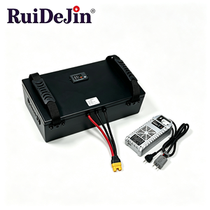 Batería de litio personalizada 44,4 V 50,4 V 25,9 V 50Ah 55.6AH 63Ah SK celdas litio Li-ion Lipo Paquete de batería para UAV UGV ATV RGV - Product Image 1
