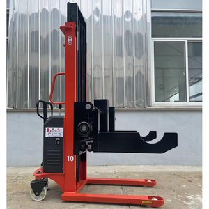 รถเข็นยกม้วน300kg 1.6เมตรสำหรับอุตสาหกรรมการพิมพ์พร้อมแท่นวาง2จุด - Product Image 4