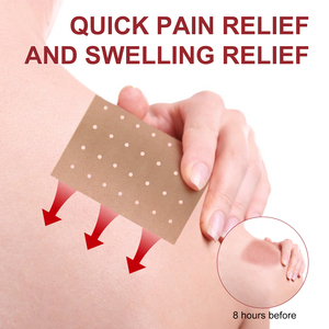 10パック中国のハーブ膝関節首クイック痛み緩和タイガーパッチタイガーバーム背中の肩のための痛み緩和パッチ - Product Image 2