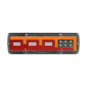 12v 24v led tractor tail light with high quality combination stop reverse light