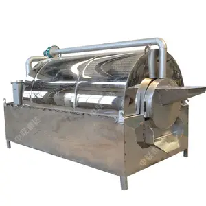 Small Capacity TDCW Rotary Drum Dryer For Drying Wood Chip Sawdust Husk Chip Coconut Shell Powered by Coal Gas Electricity