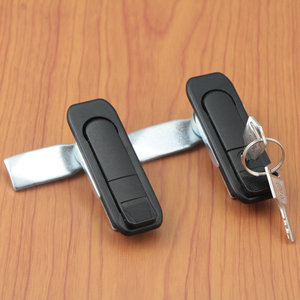 Serrure de porte Ms738-1-2a en alliage de zinc, serrure de cabinet sans clé, 18 21 mm, serrure de cabinet de distribution industrielle, installation facile - Product Image 4