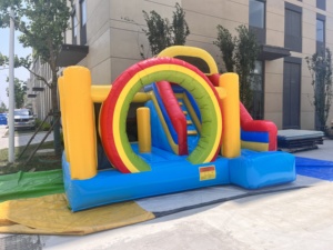 Nhà máy tùy chỉnh Nàng Tiên Cá <span class=keywords><strong>Inflatable</strong></span> Trampoline kết hợp <span class=keywords><strong>Inflatable</strong></span> trượt hồ bơi kết hợp - Product Image 5