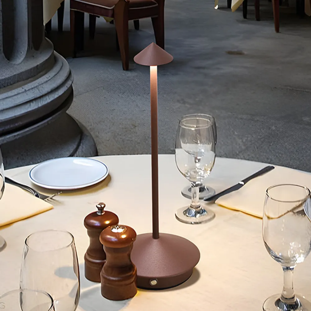 Good Price Wholesale Cordless Wireless Dimmable Hotel Coffee Bar Home Led Table Lamp