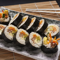 Feuilles d'algues nori grillées japonaises pour boules de riz Onigiri