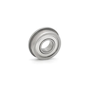 Factory Direct Supply Stainless Steel SFR4ZZ <b>Flange</b> Bearing Deep Groove Ball Bearing with <b>Flange</b> Size 6.35*15.87*4.98mm - Product Image 1