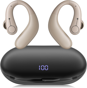 אוזניות בלוטות' ומכשיר שמיעה משולבים, אוזניות אלחוטיות לשימוש יומיומי, עבודה ובידור, צליל צלול, עיצוב אופנתי - Product Image 6