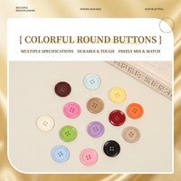 Boutons décoratifs en résine à quatre trous, motif cœur, colorés et polyvalents pour manteaux, pulls en tricot, chemises quotidiennes - Écologiques