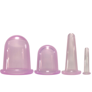 Juego de Terapia de Ventosas Corporales Aihao, 4 Ventosas de Silicona, Antirreumáticas, Certificación CE Clase I, Precio de Fábrica al por Mayor - Product Image 1