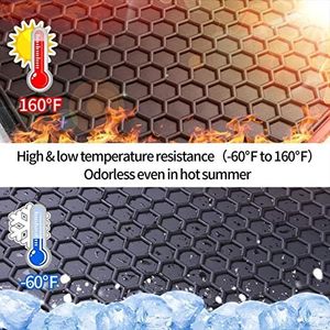 <span class=keywords><strong>Tappetini</strong></span> Auto su misura per <span class=keywords><strong>Jeep</strong></span> <span class=keywords><strong>Renegade</strong></span> 2015-2025 resistente per tutte le intemperie in lattice inodore tappetino Auto - Product Image 6