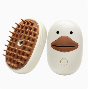 Brosse et vaporisateur écologiques pour enlever les poils d'animaux pour chats, chiens, reptiles et oiseaux - Élimine les poils lâches sans bain requis - Product Image 2