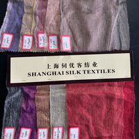 Tissu en Chiffon Froissé Doré Uni de Haute Qualité 5mm pour Robes, Tenues de Soirée, Hauts, Maillots de Bain et Plus Encore