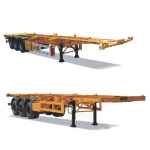 40ft tri-trục <span class=keywords><strong>container</strong></span> Trailer Bộ Xương <span class=keywords><strong>semitrailer</strong></span> trong xe tải bán Trailer cho nhiệm vụ nặng nề <span class=keywords><strong>container</strong></span> Quá Cảnh - Product Image 4