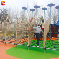 Toboggan en plastique pour aire de jeux, jeux d'escalade pour enfants toboggan en acier inoxydable toboggan en bois