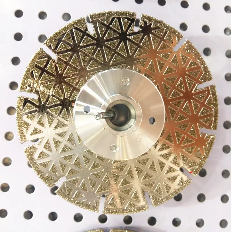 Dilapisi Abrasive Tools Diamond Batu Marmer Granit Cutting Disc