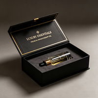 Boîtes à fermeture magnétique personnalisées avec insert sur mesure pour cosmétiques, parfums et soins de la peau à base d'huiles essentielles, avec logo imprimé OEM ODM.