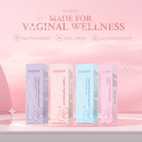 Label privé antibactérien naturel raffermissant hydratant nettoyant femmes soins intimes ensemble antibactérien pour le bien-être vaginal