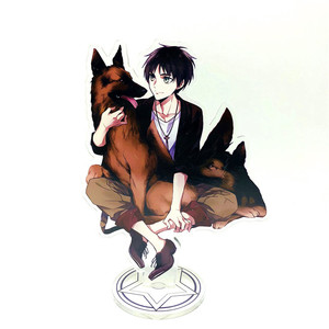15cm 35 Couleur Haute Qualité Anime Eren Jaeger Acrylique <span class=keywords><strong>3D</strong></span> Imprimé Acrylique Figure <span class=keywords><strong>Stand</strong></span> - Product Image 6