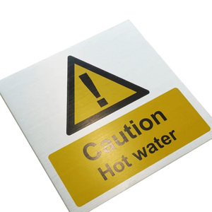 Panneaux d'avertissement réfléchissants en métal, plaques d'alerte <span class=keywords><strong>de</strong></span> sécurité allemandes personnalisées pour la sécurité des propriétés extérieures - Product Image 6
