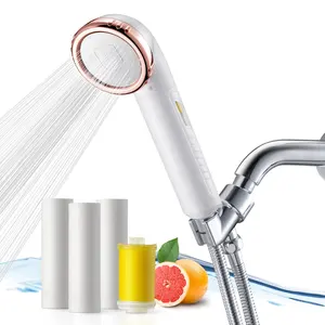 Aromaterapi filtre duş su terapisi Spa duş banyo filtresi yüksek basınçlı duş filtresi klor
