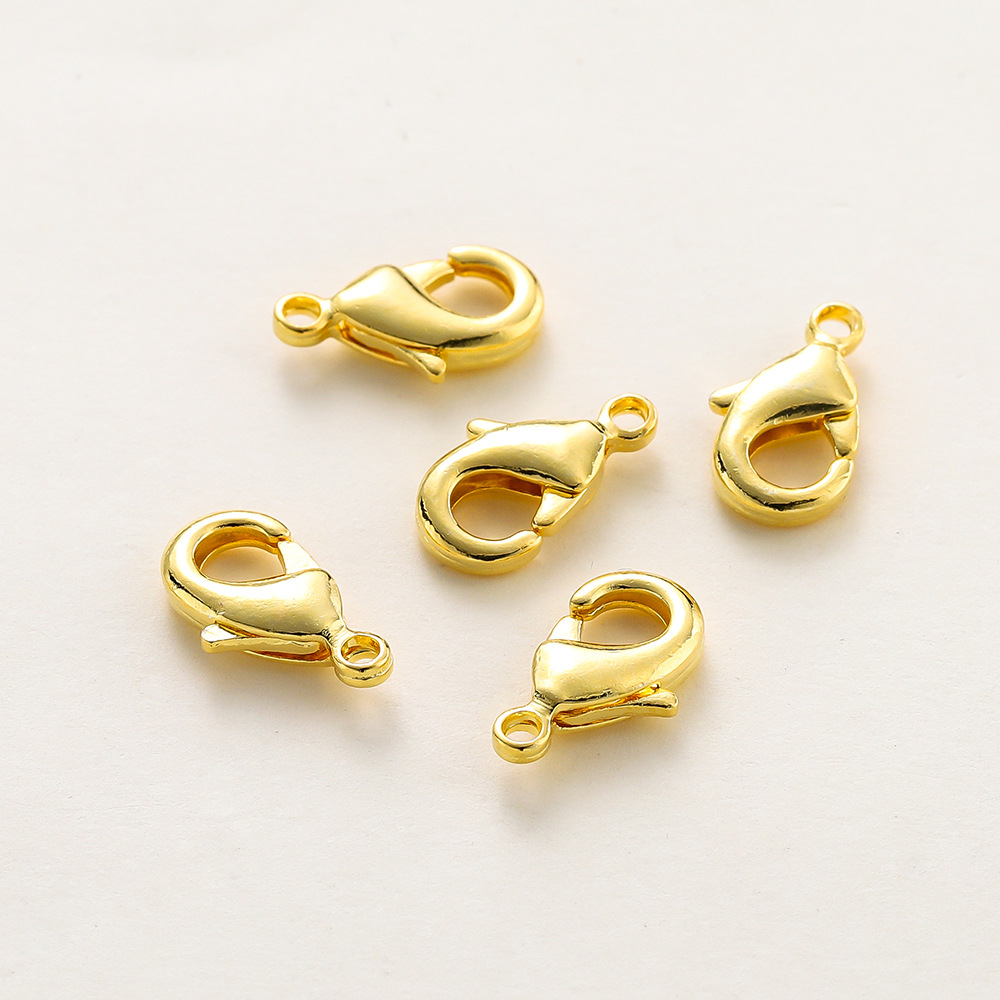 Boucle de homard 901 en or véritable 18 carats préservant la couleur