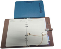 Carnet de notes A5 personnalisé en ruban de soie, signet en tissu de lin à couverture rigide, carnet réinscriptible, planificateur en papier noir réutilisable et effaçable
