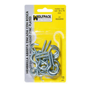 Bullone a Occhio Aperto 3.5 / 19 x 60 mm (20 Pezzi) - Product Image 1