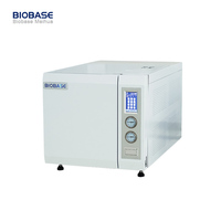 Autoclave de table BIOBASE Classe B 45L avec programmes prédéfinis avancés, fonction de test sous vide B&D, alarme de panne avec prompt de solution pour laboratoire