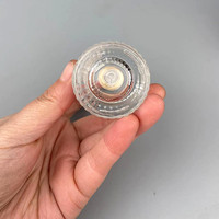 Flacon de parfum en verre cylindrique de luxe de 30 ml avec bouchon à vis, impression d'écran, logo personnalisé