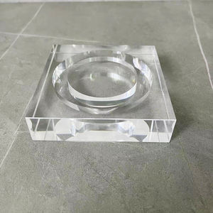 Fabbrica su misura di alta precisione acrilico Die Cut Block acrilico CNC parti di lavorazione - Product Image 4