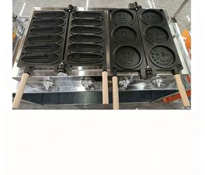 <span class=keywords><strong>Gaufrier</strong></span> professionnel <span class=keywords><strong>vertical</strong></span> industriel et commercial belge à gaz et électrique, quatre emplacements, double, pour gaufres en nid d'abeille et gaufres rondes - Product Image 6