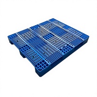 Palettes en plastique de grande taille de couleur personnalisée, palettes de liquidation en plastique, palettes résistantes aux intempéries et à l'humidité pour le stockage