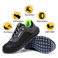 JIANKUN Chaussures de sécurité pour hommes certifiées CE Baskets confortables en maille anti-crevaison Livraison rapide en 48 heures Jogging à bout en acier Bonne année