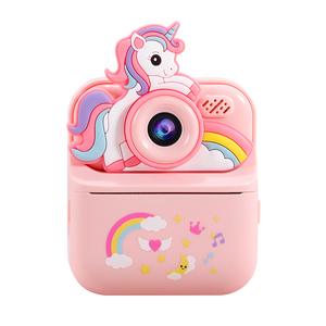 Fotocamera Istantanea per Bambini con Disegni Cartoon, Stampa Digitale con Filtro, Giochi e Musica, Ideale come Regalo - Product Image 2