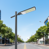 Vente directe d'usine, lampadaire LED extérieur intégré, étanche IP65, en aluminium, haute luminosité