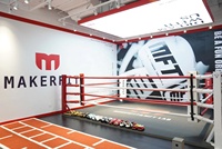 Anneau de boxe en toile, vente en gros, boxe thaïlandaise, avec Logo des clients