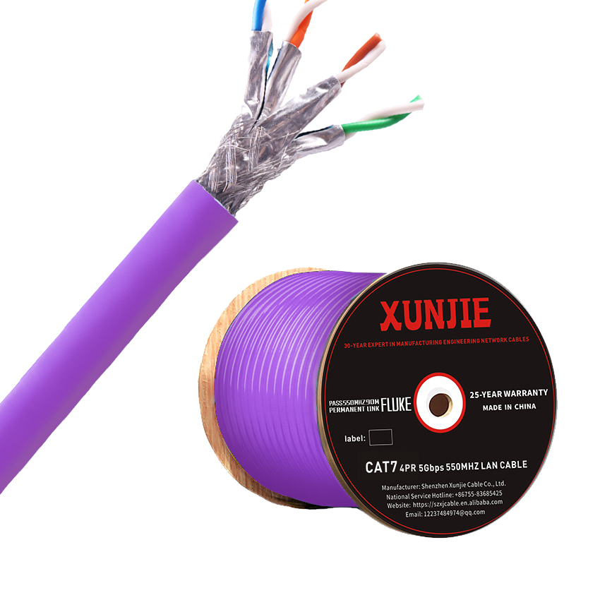 Новая машина производит Sftp Cat 7 Lan Кабель Cat 7 сетевой кабель Cat7 Sftp Cat7 Ethernet Кабель Cat 7 305 м