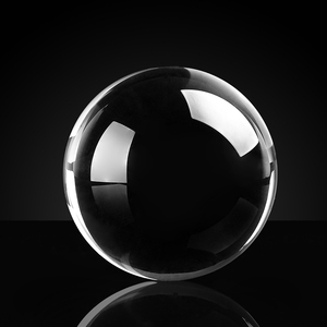 Boule de verre transparent en cristal Shining Honor K9 avec lune gravée au laser 3D pour la décoration de la fête des mères de Noël avec un bon support de base - Product Image 6
